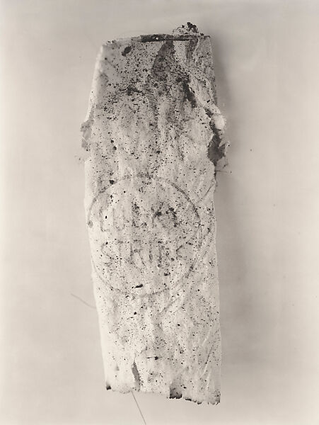 Cigarette No. 50, New York, Irving Penn (American, Plainfield, New Jersey 1917–2009 New York), Platinum-palladium print 