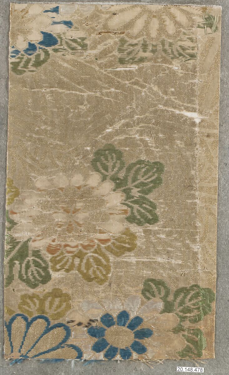 Piece, Silk / Compound weave, Japan