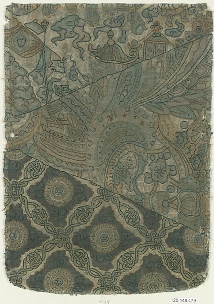Piece, Silk / Compound weave, Japan