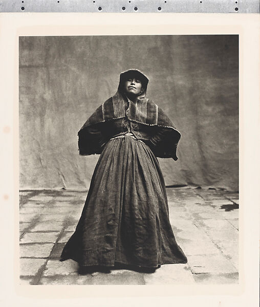 Many Skirted Indian Woman, Cuzco, Irving Penn (American, Plainfield, New Jersey 1917–2009 New York), Platinum-palladium print 