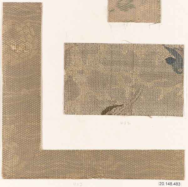 Piece, Silk / Compound weave, Japan