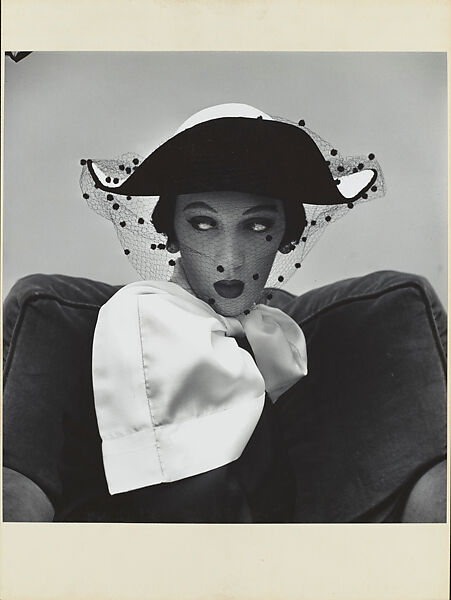 Spanish Hat by Tatiana du Plessix (Dovima), New York, Irving Penn (American, Plainfield, New Jersey 1917–2009 New York), Gelatin silver print 