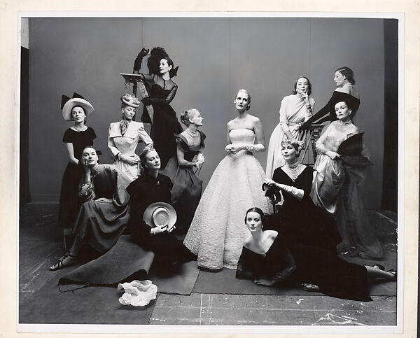 The Twelve Most Photographed Models, New York, Irving Penn (American, Plainfield, New Jersey 1917–2009 New York), Gelatin silver print 