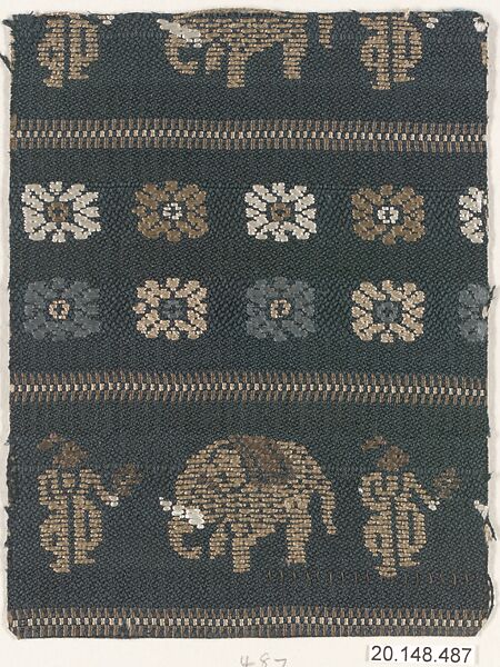 Piece, Silk / Compound weave, Japan