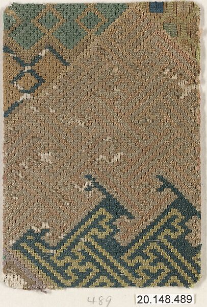 Piece, Silk / Compound weave, Japan