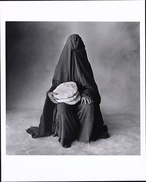 Irving Penn - Woman with Three Loaves, Morocco - The Metropolitan