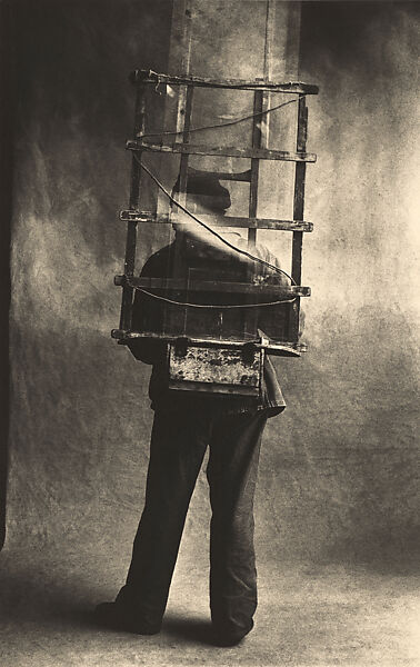 Vitrier [Glazier], Paris, Irving Penn (American, Plainfield, New Jersey 1917–2009 New York), Platinum-palladium print 