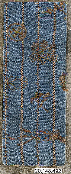 Piece, Silk / Compound weave, China