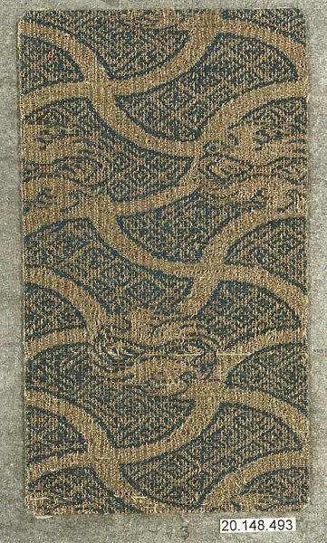 Piece, Silk / Compound weave, China 