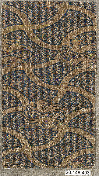 Piece, Silk / Compound weave, China
