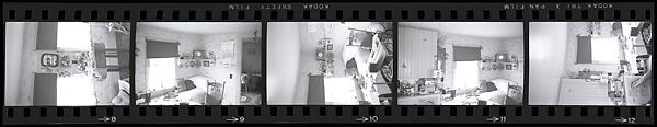[31 Interior Views of [the Heliker House, Cranberry Island, Maine?]], Walker Evans (American, St. Louis, Missouri 1903–1975 New Haven, Connecticut), Film negative