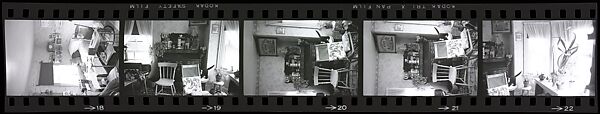 [31 Interior Views of [the Heliker House, Cranberry Island, Maine?]], Walker Evans (American, St. Louis, Missouri 1903–1975 New Haven, Connecticut), Film negative