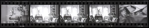 [31 Interior Views of [the Heliker House, Cranberry Island, Maine?]], Walker Evans (American, St. Louis, Missouri 1903–1975 New Haven, Connecticut), Film negative