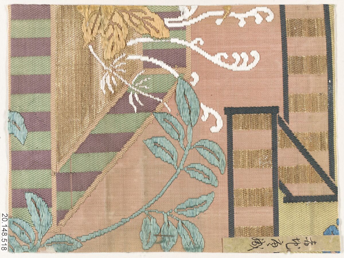 Piece, Silk / Compound weave, Japan 