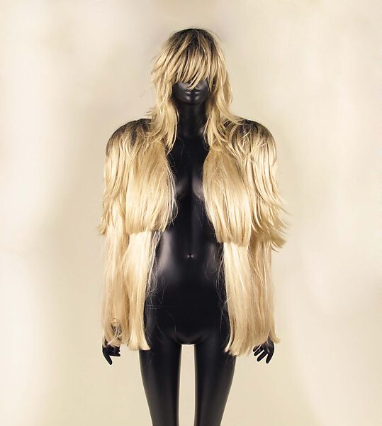 Coat, Maison Margiela (French, founded 1988), polyester, acrylic, silk, French