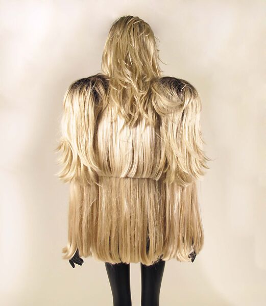 Coat, Maison Margiela (French, founded 1988), polyester, acrylic, silk, French