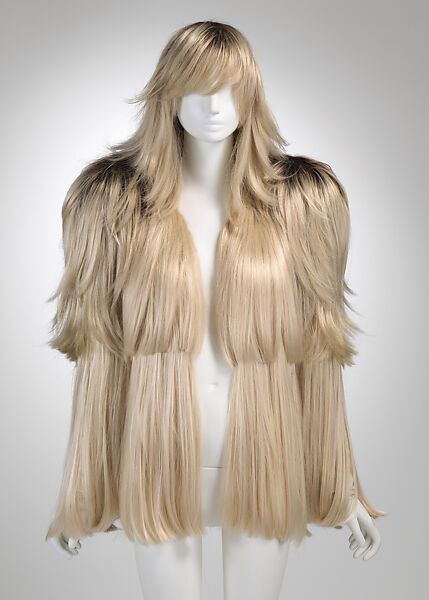 Coat, Maison Margiela (French, founded 1988), polyester, acrylic, silk, French