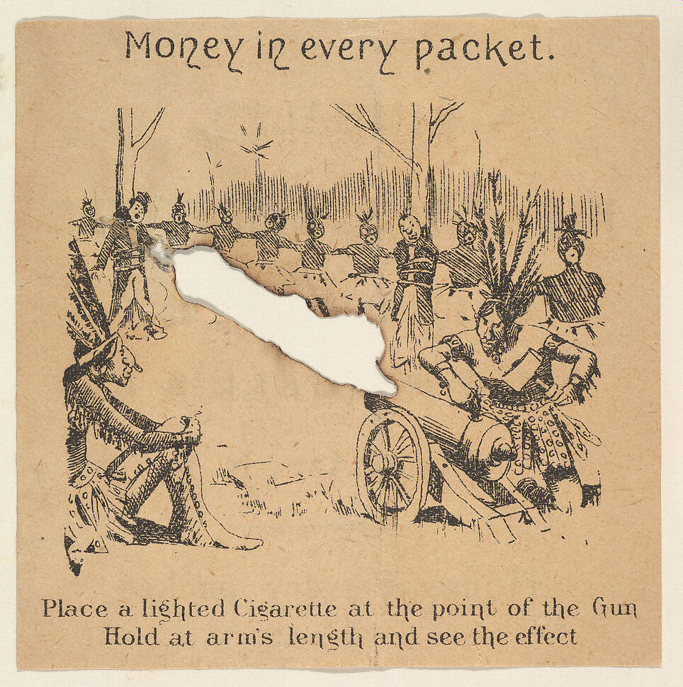 Canon, from the Comic Powder Novelties series (N200) issued by Wm. S. Kimball & Co., Issued by William S. Kimball &amp; Company, Commercial lithograph 