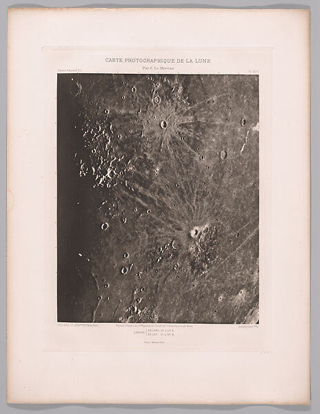 Systematic Photographic Map of the Moon, Increasing and Decreasing Phases, Charles Le Morvan (French, Brittany 1865–1933 Paris), Photogravures