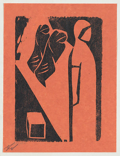 'Aristocrat', three figures, from the folio '13 Grabados'