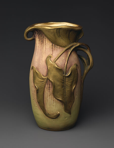 Vase, Amphora Factory  Austrian, Earthenware, Austrian