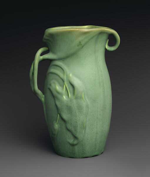 Vase, Hampshire Pottery (1871–1923), Earthenware, American