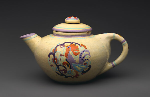 Teapot, Student of Adelaide Alsop Robineau (American, Middletown, Connecticut, 1865–1929 Syracuse, New York), Earthenware, American 