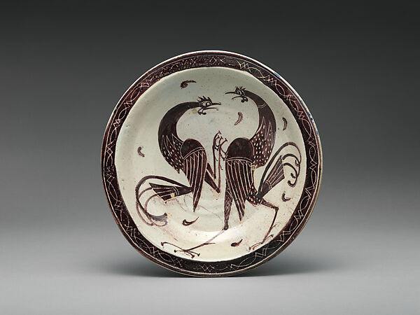 Plaque, Wilhelm Hunt Diederich (American (born Hungary), Szent-Grot 1884–1953 Tappan, New York), Earthenware, American 