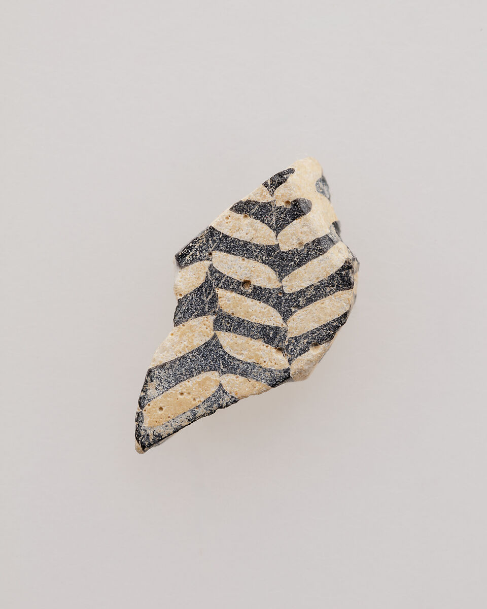 Fragment of mosaic mold-made bowl, Glass