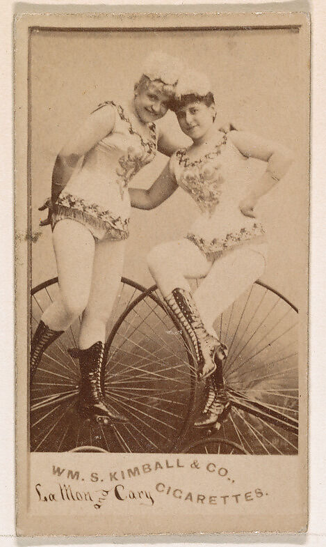 La Mon and Cary, from the Actresses series (N203) issued by Wm. S. Kimball & Co., Issued by William S. Kimball &amp; Company, Commercial color lithograph 