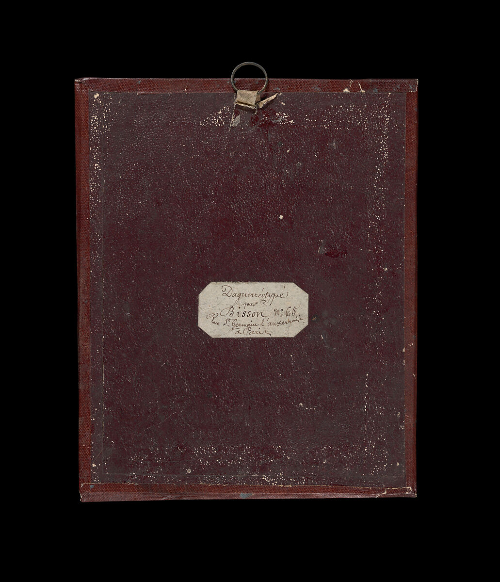 [Profile of a Woman with Necrosis of the Nose], Louis-Auguste Bisson (French, 1814–1876), Daguerreotype