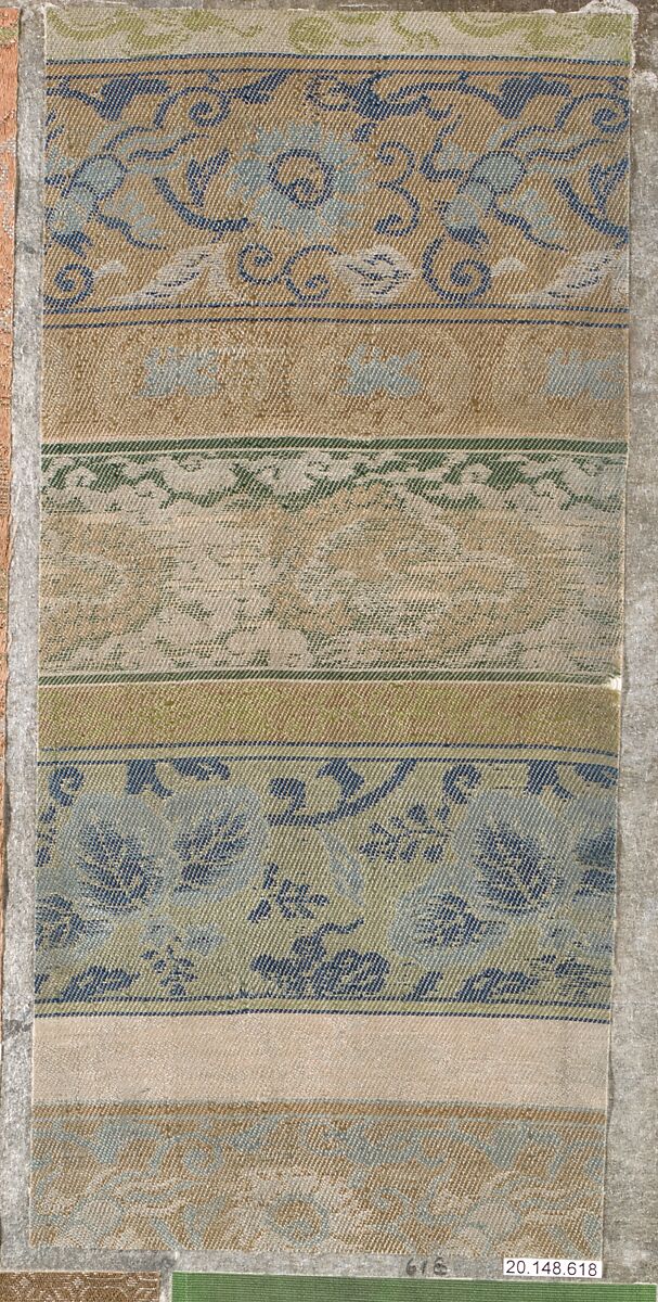 Piece, Silk / Compound weave, China or Japan 