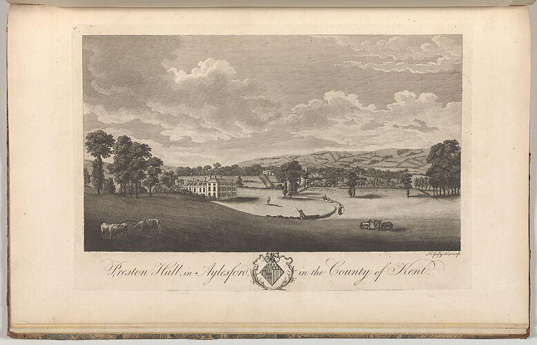 Merenorth House, in the County of Kent, from Edward Hasted's, The History and Topographical Survey of the County of Kent, vols. 1-3