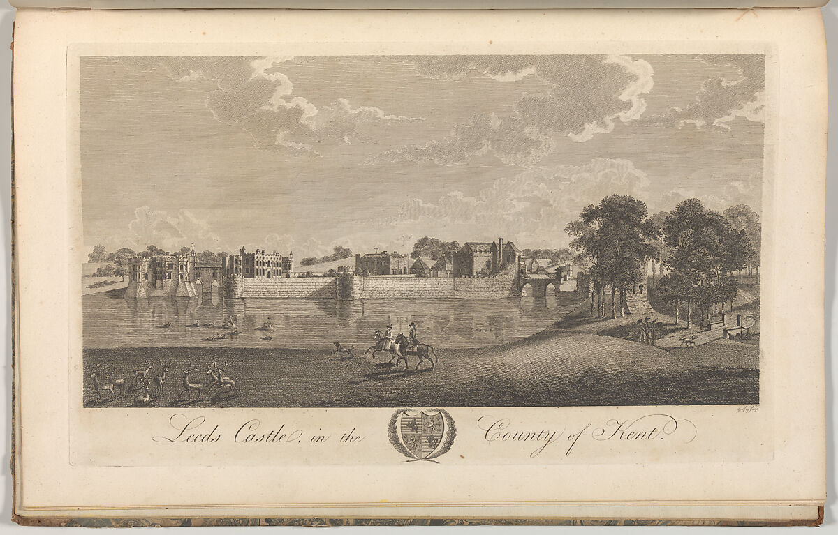 Chilston in the County of Kent, from Edward Hasted's, The History and Topographical Survey of the County of Kent, vols. 1-3, Drawn and etched by Richard Bernard Godfrey (British, ca. 1728–1795 after), Etching and engraving 