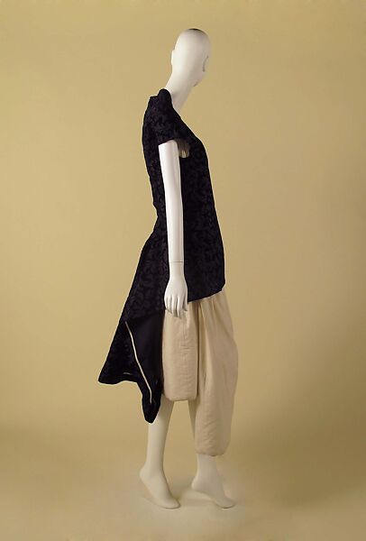 Ensemble, Comme des Garçons (Japanese, founded 1969), (a) polyester; (b) cotton, polyester; (c) metal, Japanese