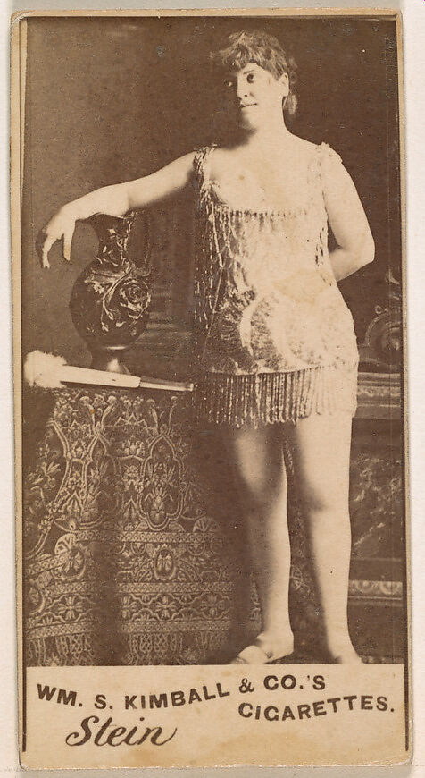 Miss Stein, from the Actresses series (N203) issued by Wm. S. Kimball & Co., Issued by William S. Kimball &amp; Company, Commercial color lithograph 