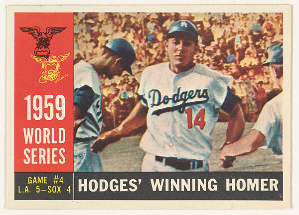 1959 World Series, Hodges' Winning Homer, from the 