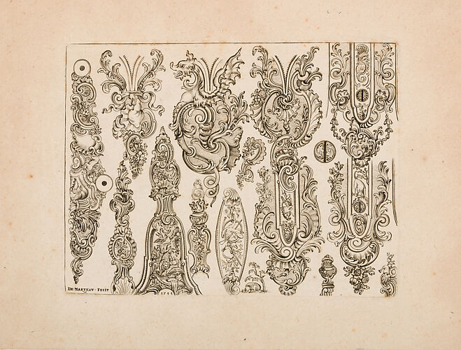 Plate Ten from Nouveavx Desseins D’Arquebvseries