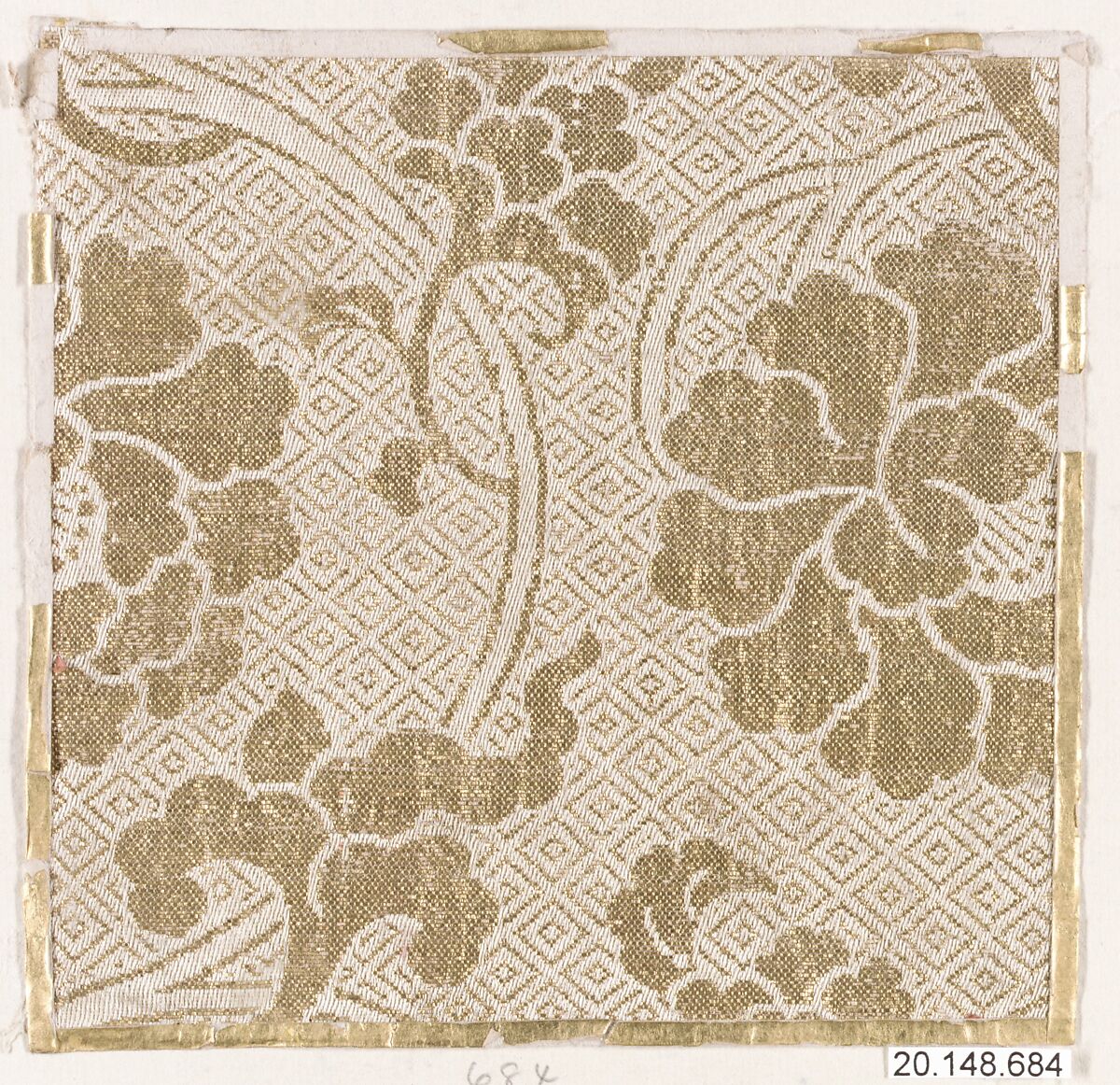 Piece, Silk / Compound weave, China or Japan 