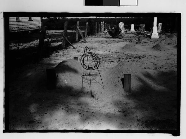 [Thirty-Five 35mm Film Frames on Uncut Roll: Graves and Gravestones, Alabama], Walker Evans (American, St. Louis, Missouri 1903–1975 New Haven, Connecticut), Film negative
