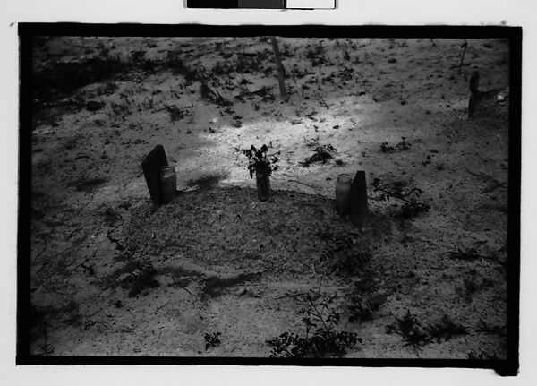 [Thirty-Five 35mm Film Frames on Uncut Roll: Graves and Gravestones, Alabama], Walker Evans (American, St. Louis, Missouri 1903–1975 New Haven, Connecticut), Film negative