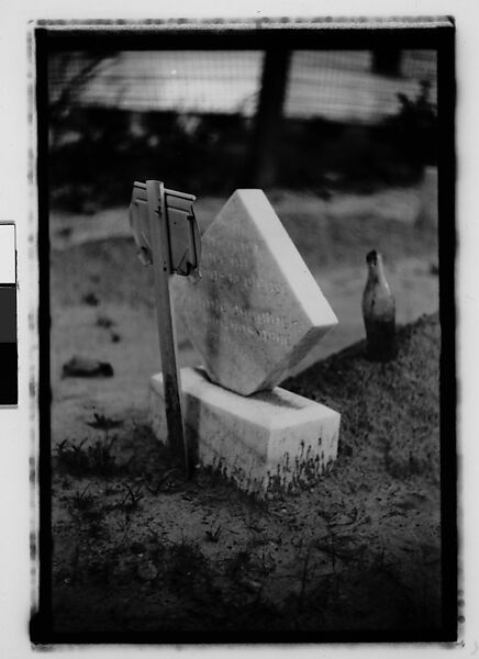 [Thirty-Five 35mm Film Frames on Uncut Roll: Graves and Gravestones, Alabama], Walker Evans (American, St. Louis, Missouri 1903–1975 New Haven, Connecticut), Film negative