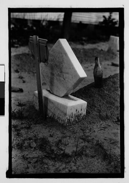 [Thirty-Five 35mm Film Frames on Uncut Roll: Graves and Gravestones, Alabama], Walker Evans (American, St. Louis, Missouri 1903–1975 New Haven, Connecticut), Film negative