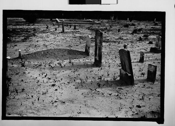 [Thirty-Five 35mm Film Frames on Uncut Roll: Graves and Gravestones, Alabama], Walker Evans (American, St. Louis, Missouri 1903–1975 New Haven, Connecticut), Film negative
