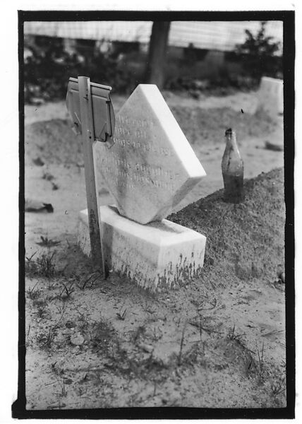 [Thirty-Five 35mm Film Frames on Uncut Roll: Graves and Gravestones, Alabama], Walker Evans (American, St. Louis, Missouri 1903–1975 New Haven, Connecticut), Film negative