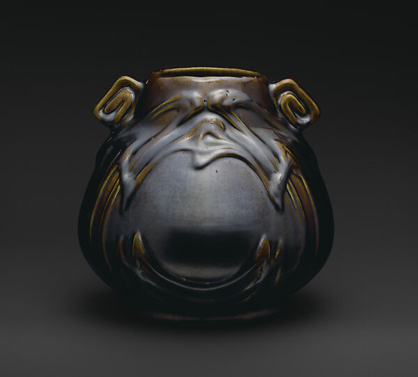 Vase  with handles, J. B. Owens Pottery Company (1891–1907), Earthenware, American