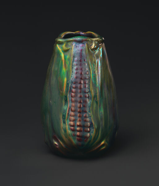 Vase, S. A. Weller Pottery (1888–1948), Earthenware, American 