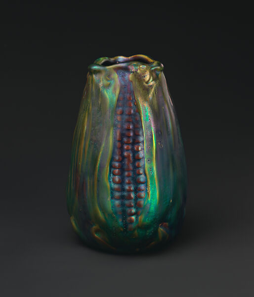 Vase, S. A. Weller Pottery (1888–1948), Earthenware, American
