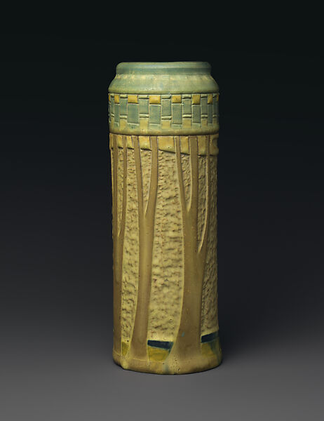 Vase, Frederick Hurten Rhead (American (born England), Hanley, Stoke-on-Trent 1880–1942 New York), Earthenware, American 