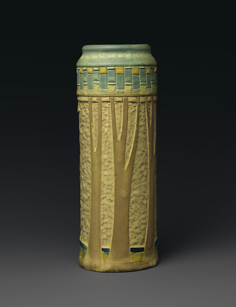 Vase, Frederick Hurten Rhead (American (born England), Hanley, Stoke-on-Trent 1880–1942 New York), Earthenware, American